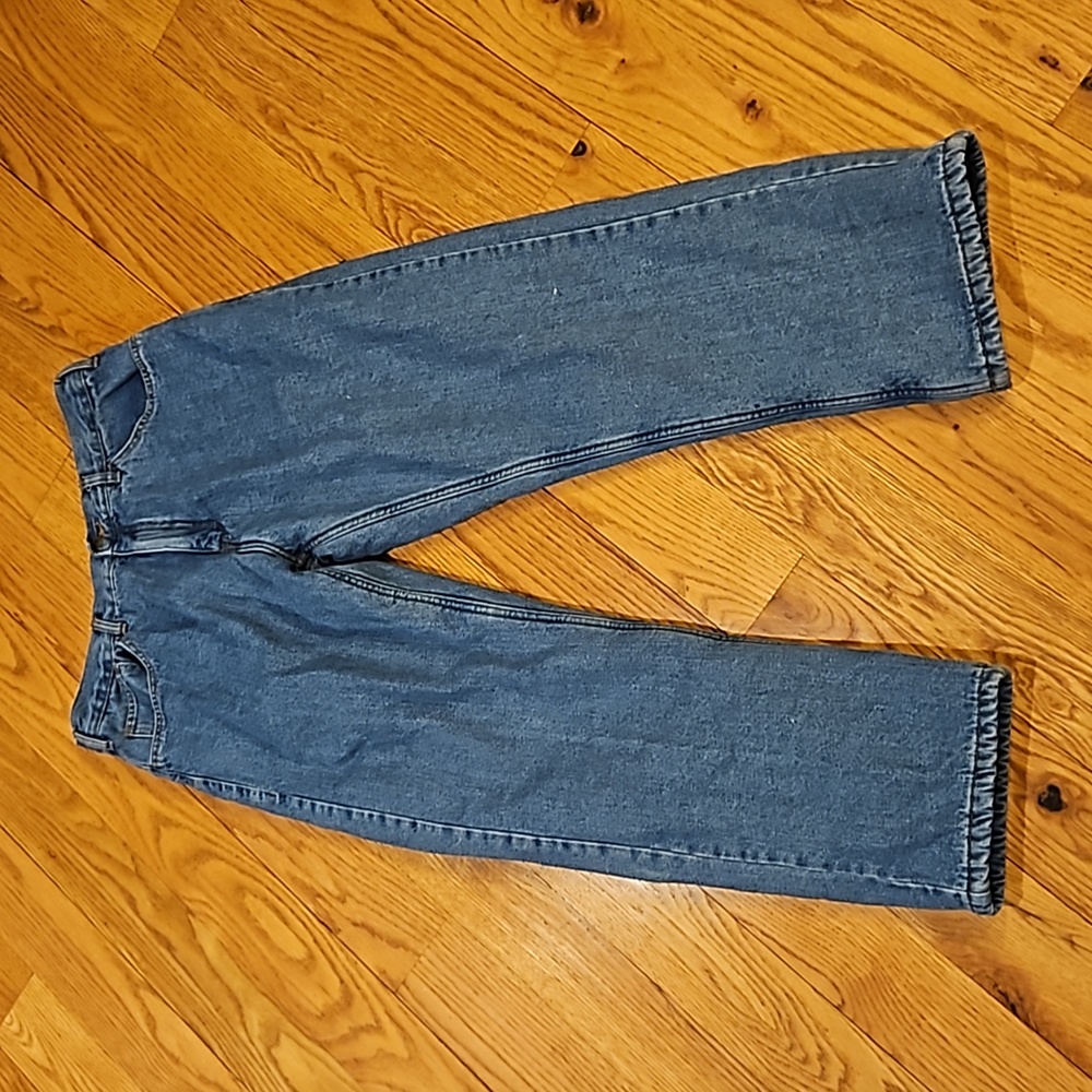 BERNE JEANS 34X30 PANTS LINED INSULATED BLUE DENIM MEN'S